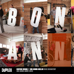 CUSTOM - Carte de voeux 2013